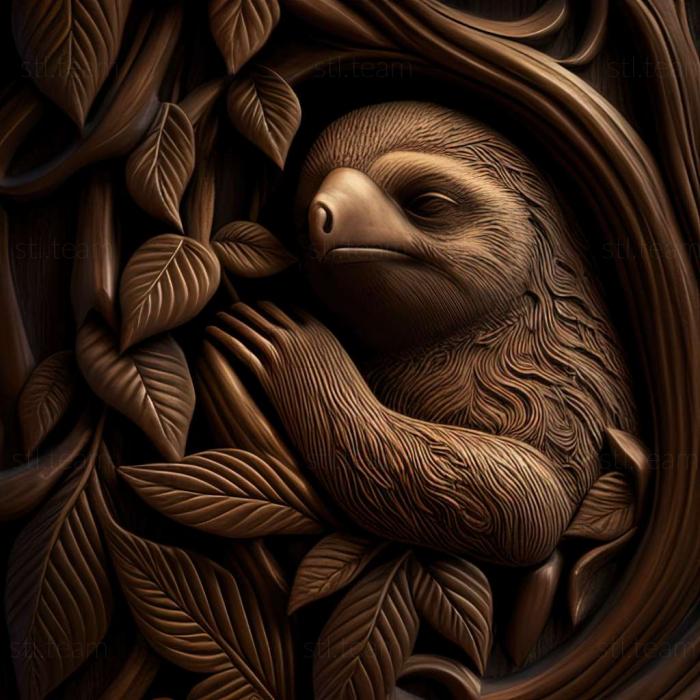 3D model sloth (STL)